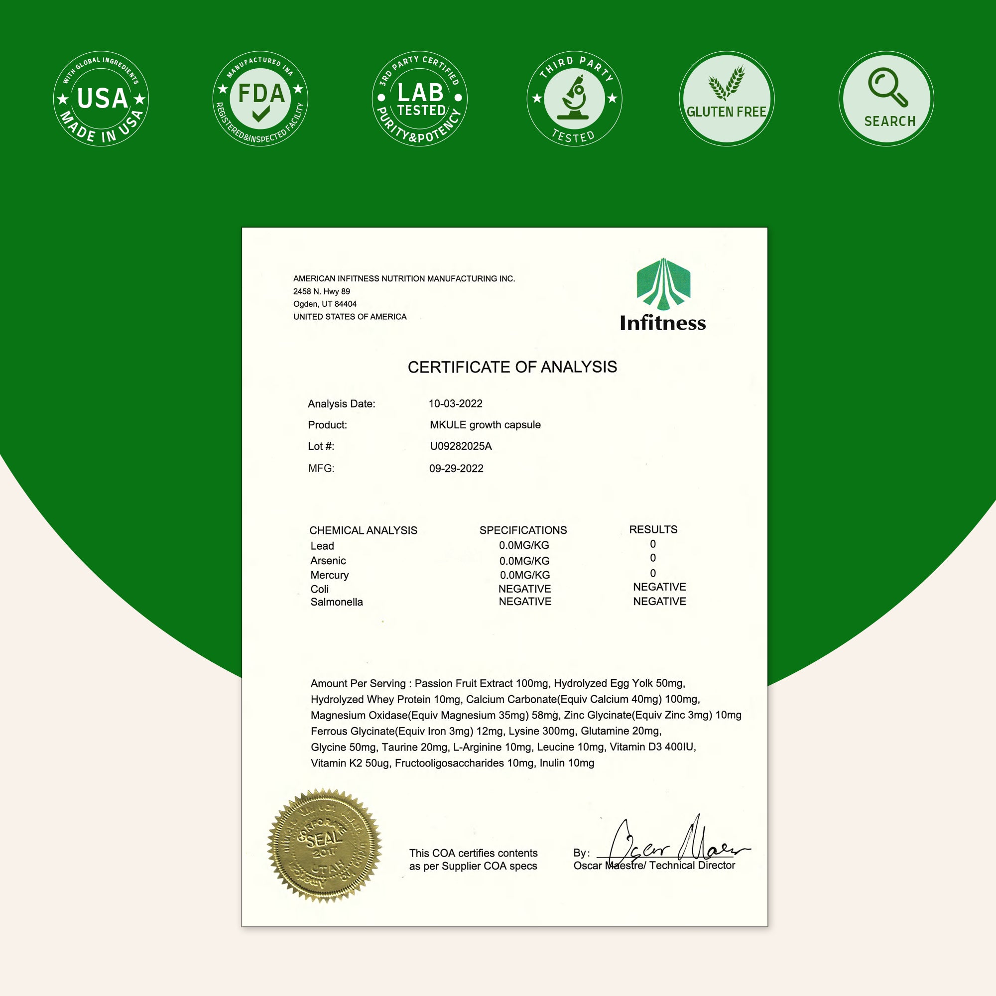 MKULE® 21 Days Growth
