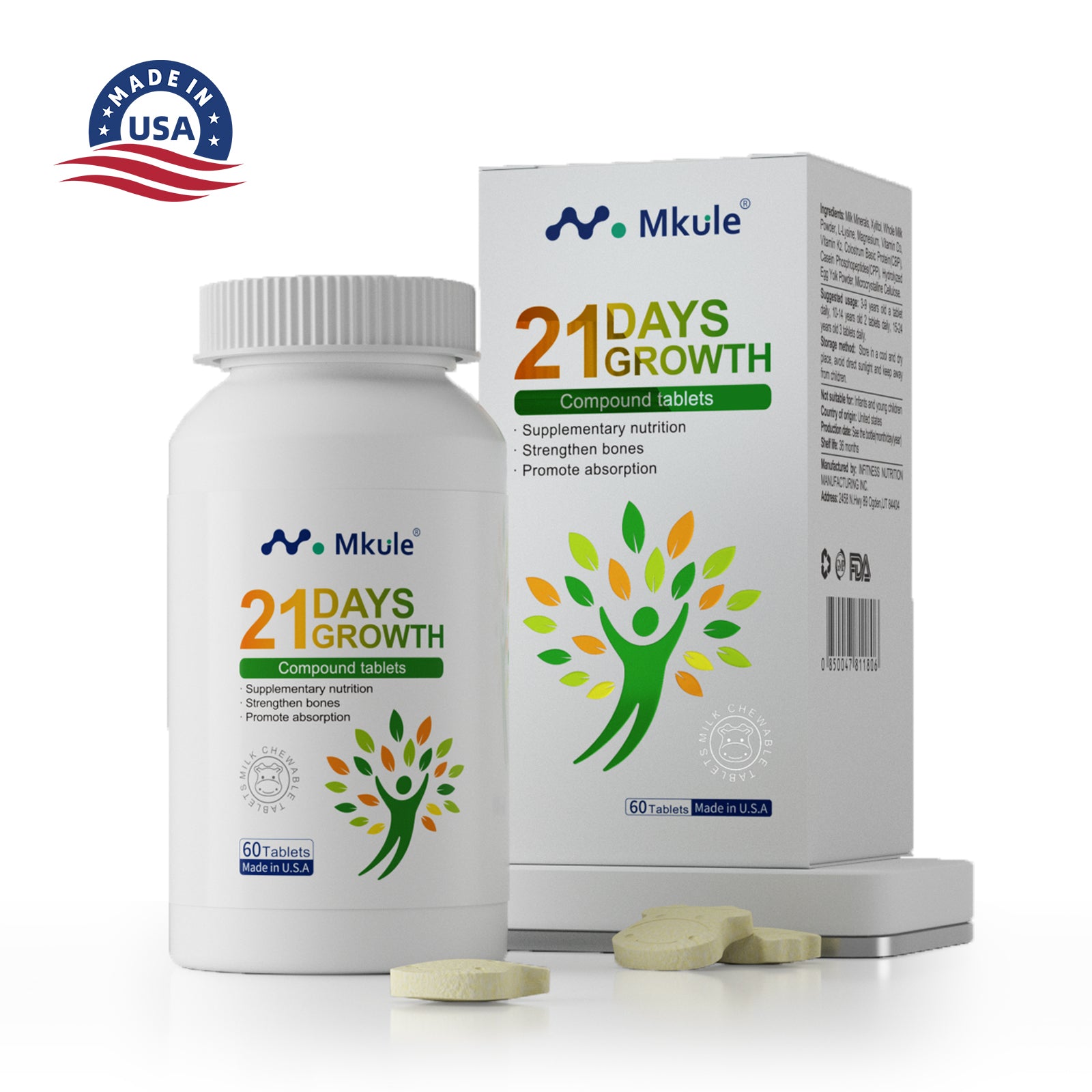 Mkule® 21 Days Growth Chewable