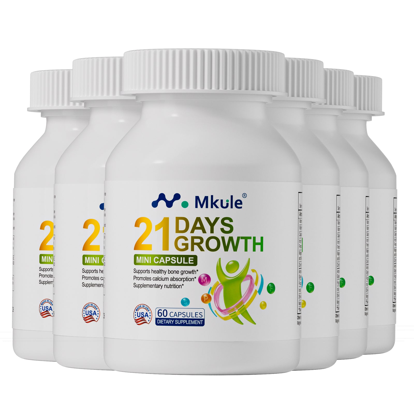 Mkule 21 Days Growth Mini Capsules
