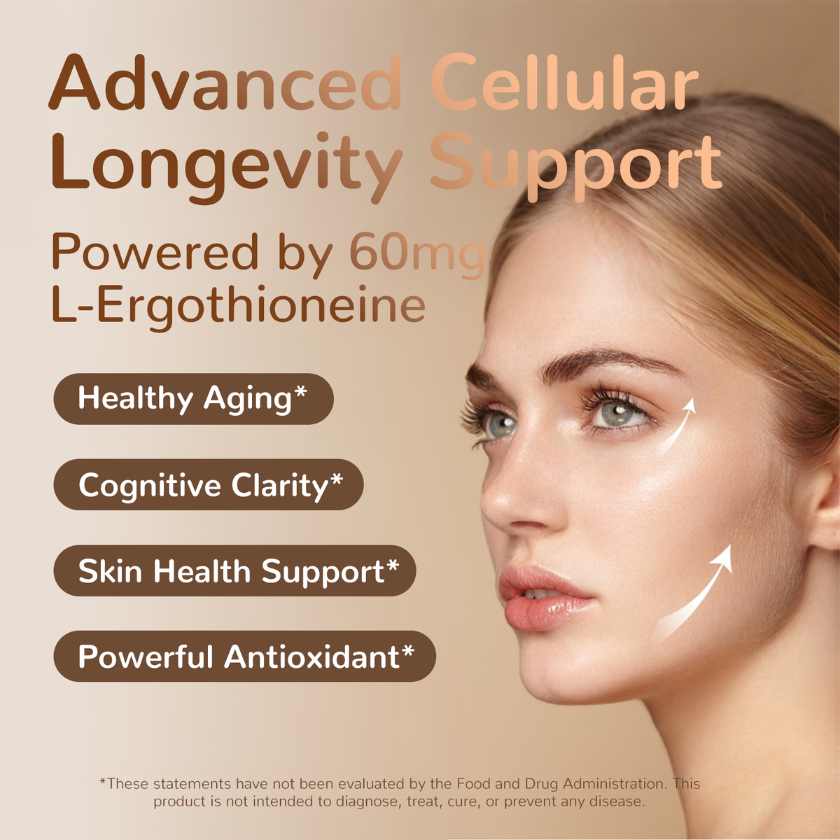 MKULE EGT60000 Cellular & Skin Nutrition Capsules