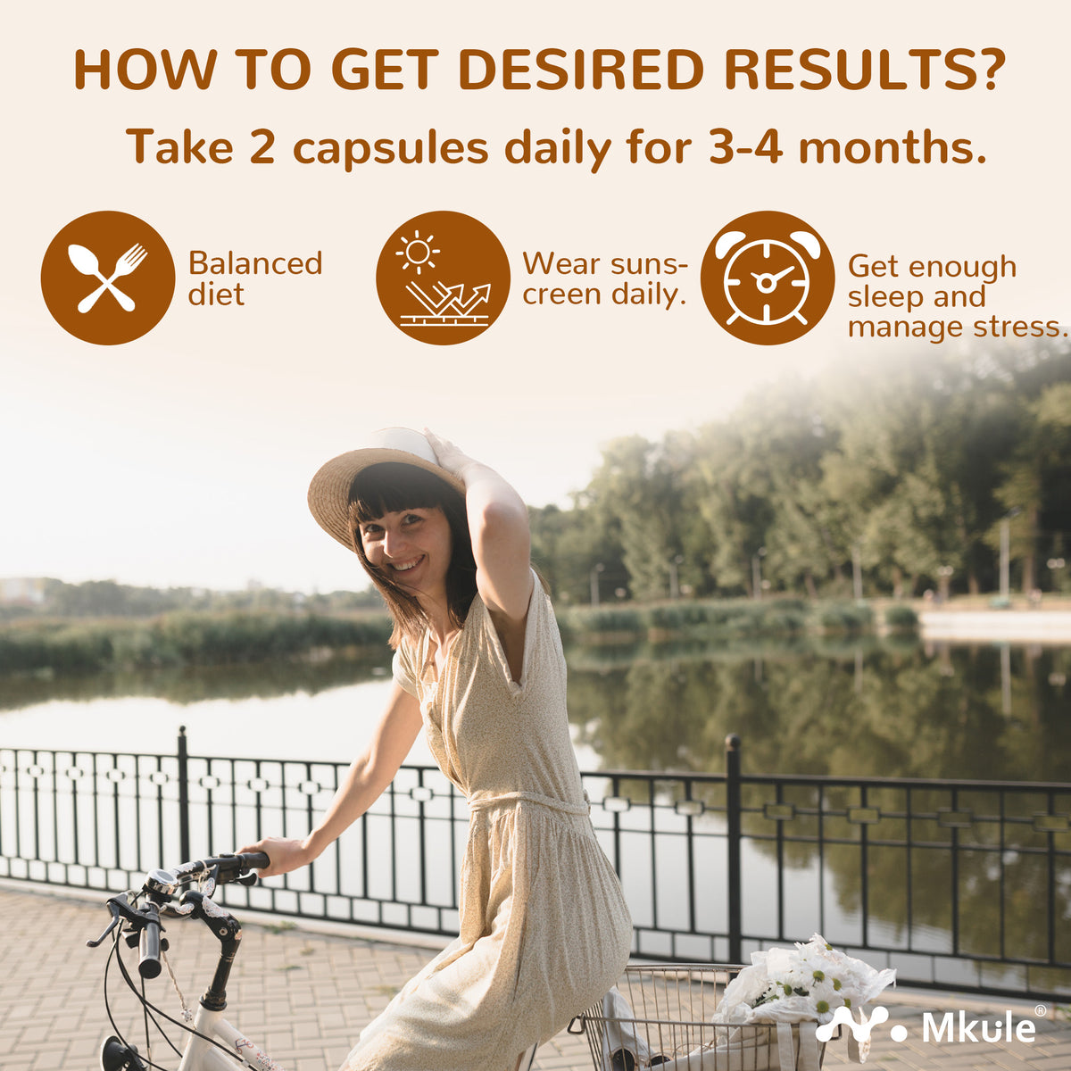 MKULE EGT60000 Cellular & Skin Nutrition Capsules