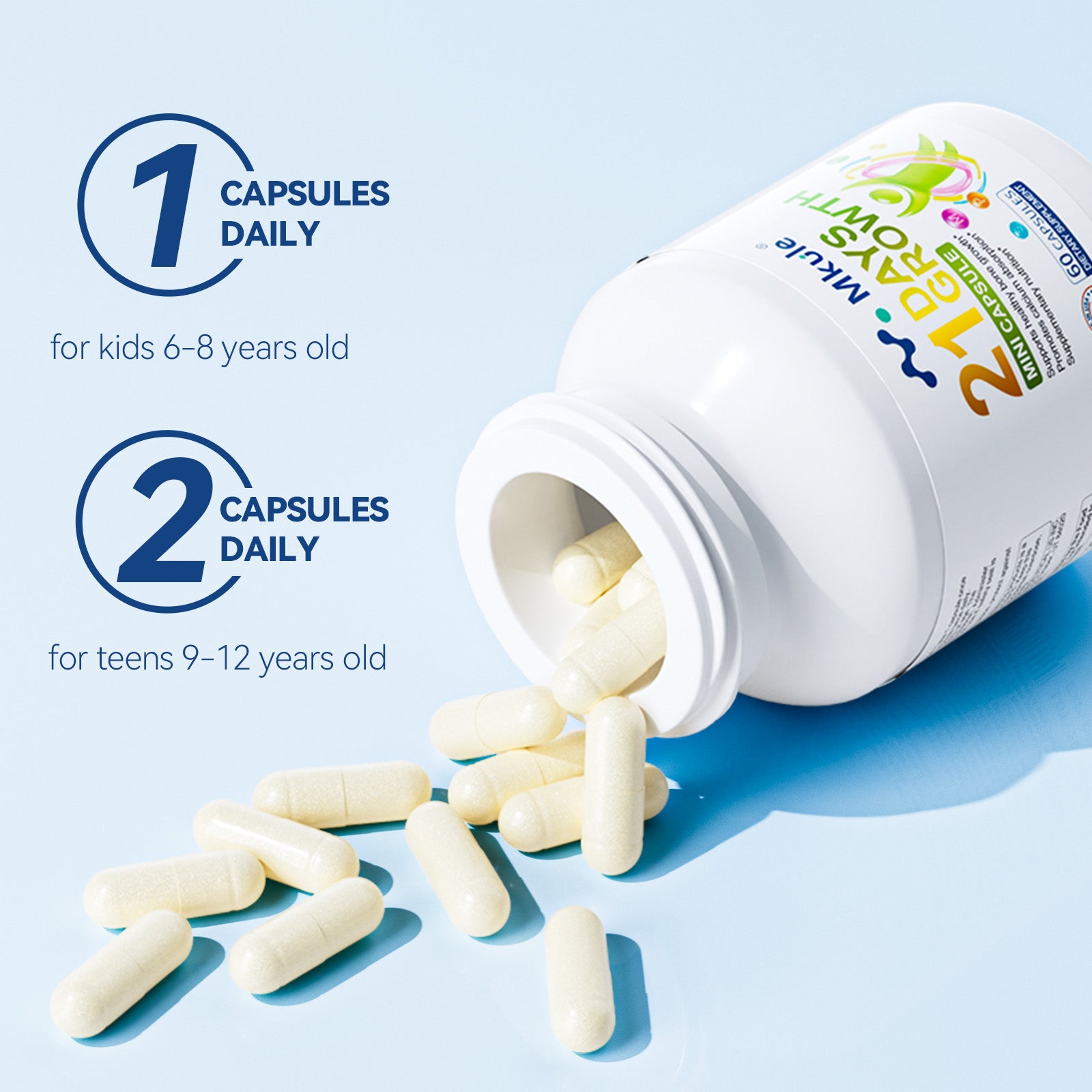 Mkule 21 Days Growth Mini Capsules