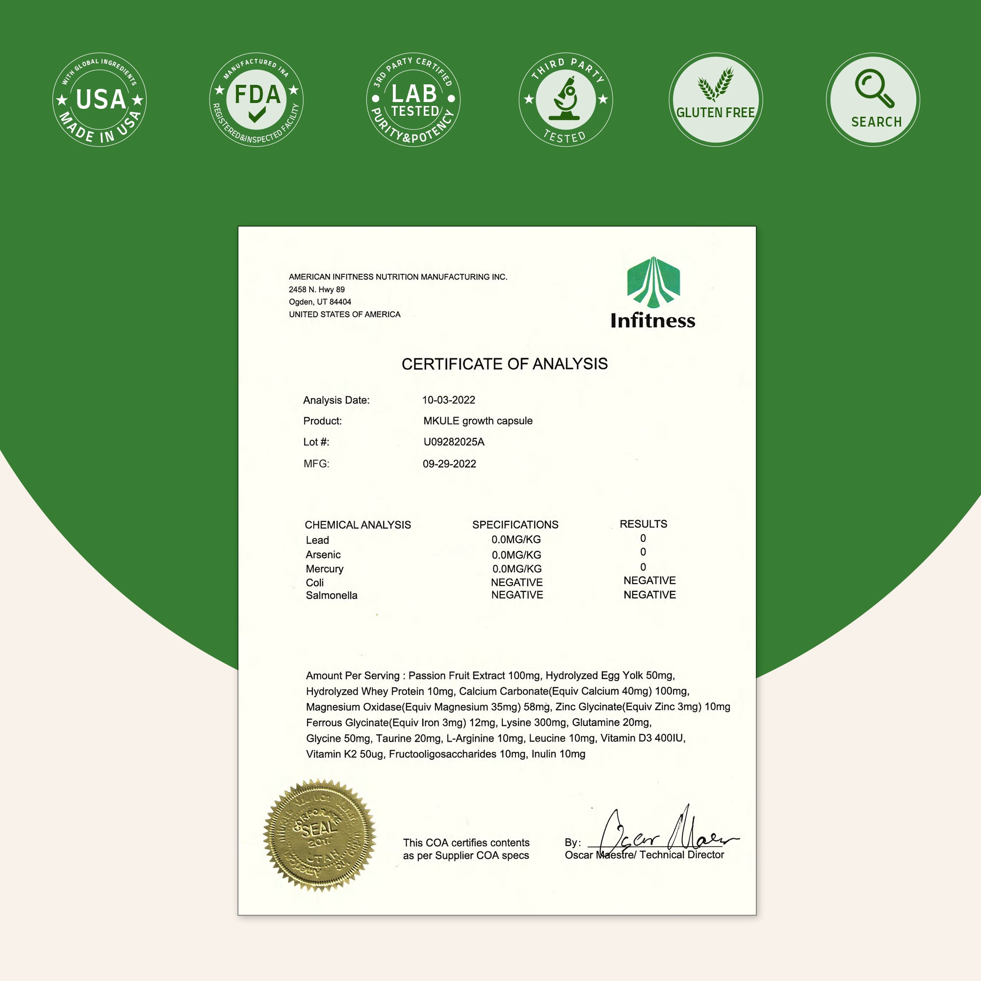 Mkule® 21 Days Growth Chewable