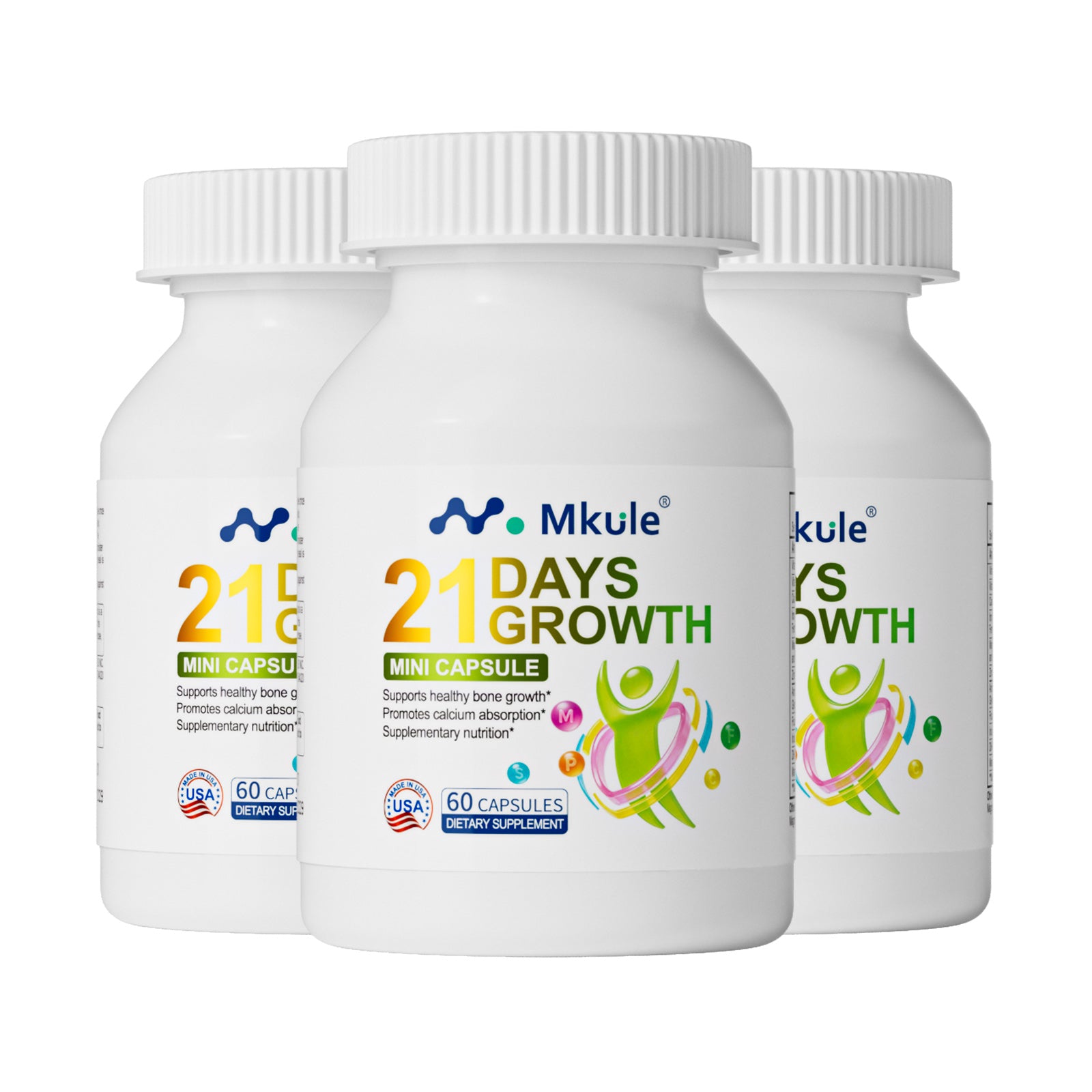 Mkule 21 Days Growth Mini Capsules