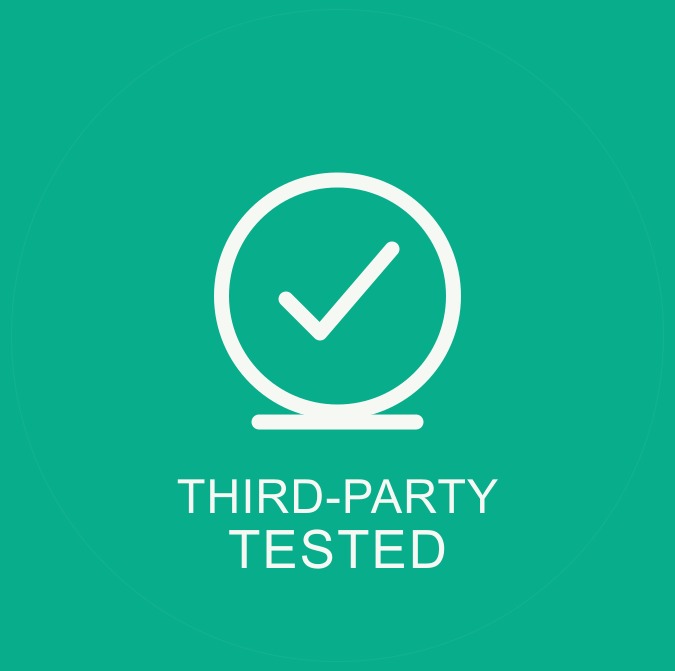 Third-Party Tested